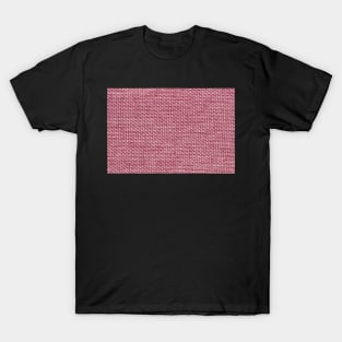 Pink fabric texture T-Shirt